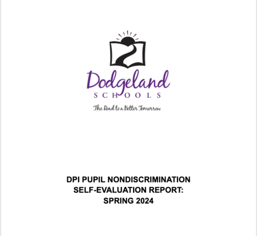 DPI PUPIL NONDISCRIMINATION SELF-EVALUATION REPORT