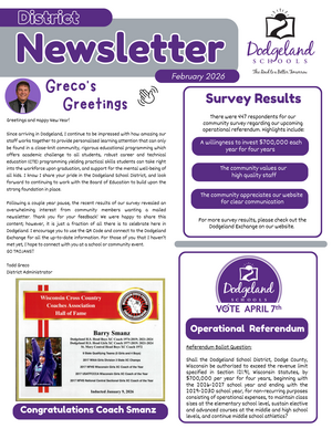 District Newsletter - February 2026